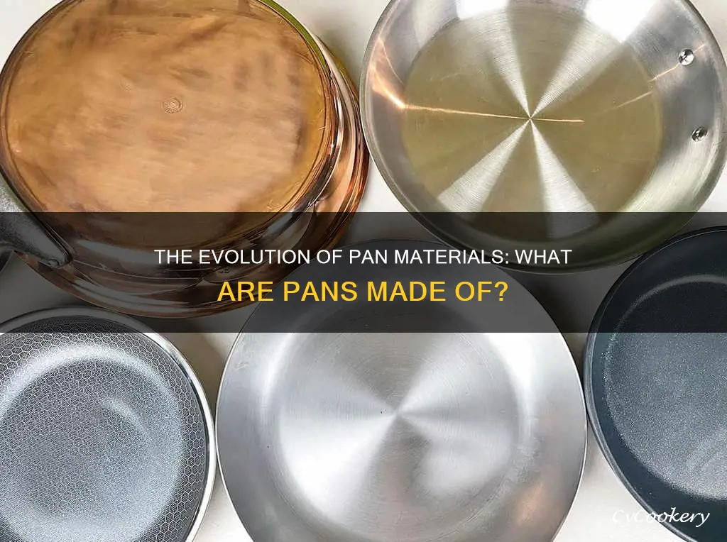 what are pans made of