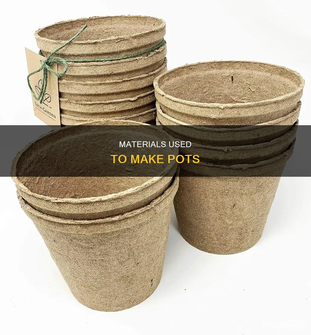 what are pots made of