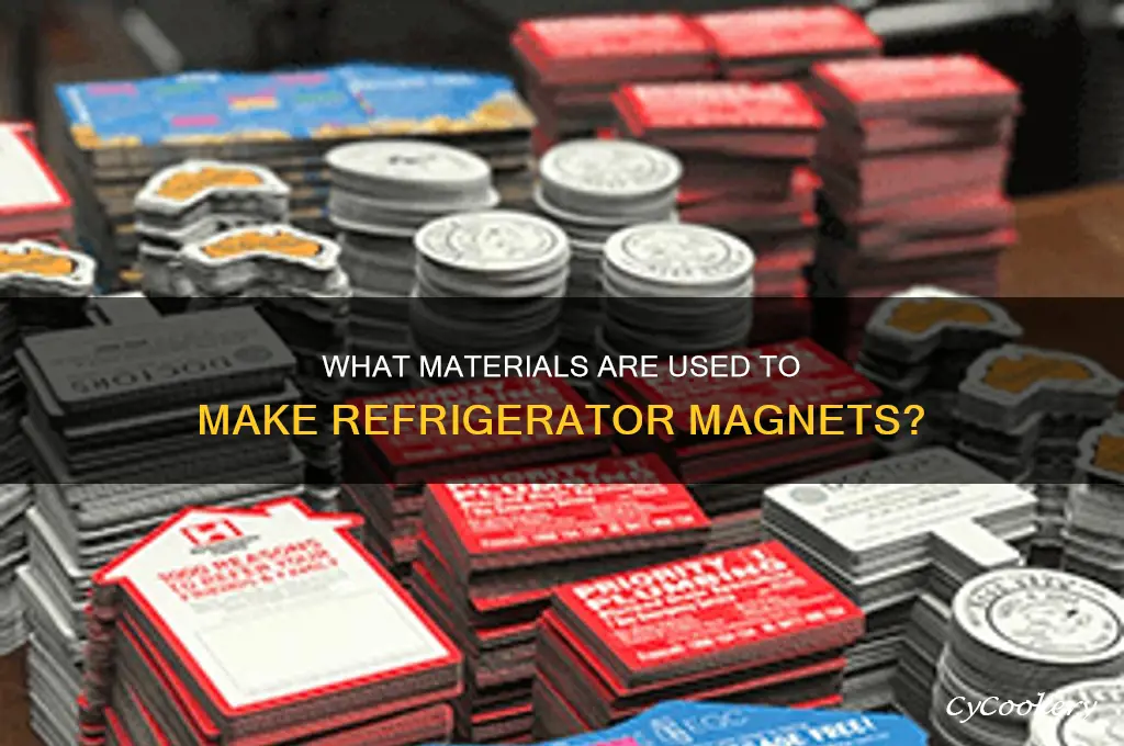 what are refrigerator magnets made out of