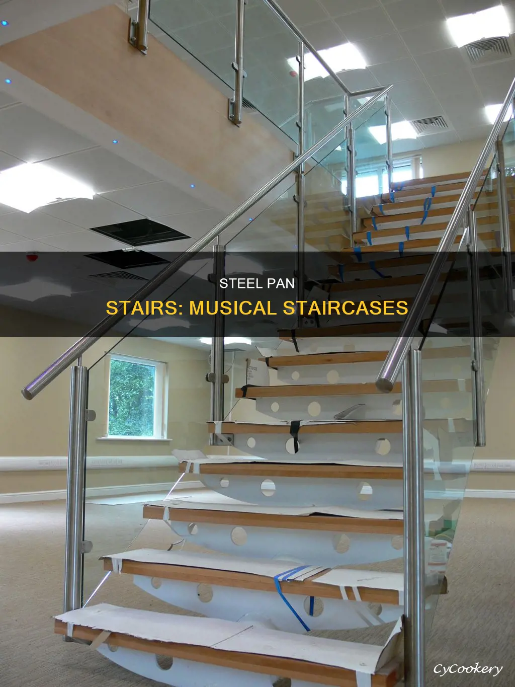 what are steel pan stairs