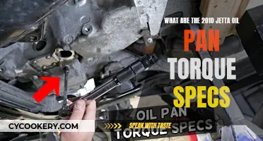 Jetta Oil Pan Torque Specs: 2010 Model Year Guide