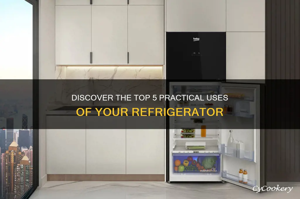 what are the 5 uses of refrigerator
