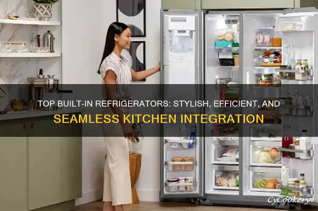 what are the best built in refrigerators