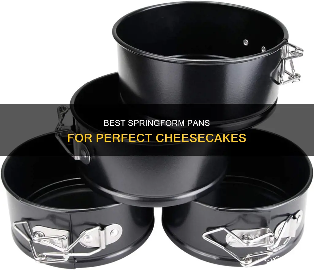 what are the best cheesecake pans with removable base