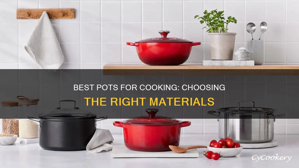 what are the best pots for cooking