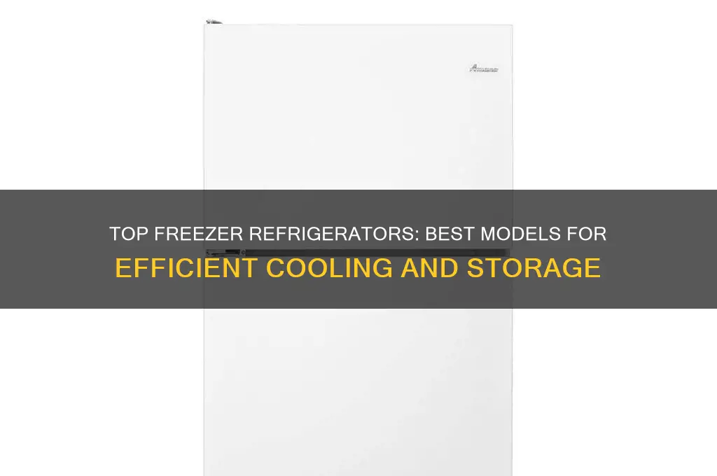 what are the best refrigerator top freezers