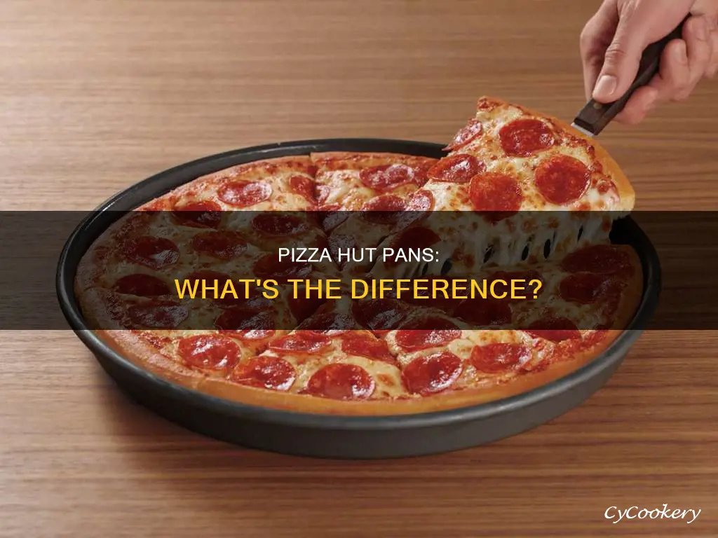 what are the differents pizza hut pan