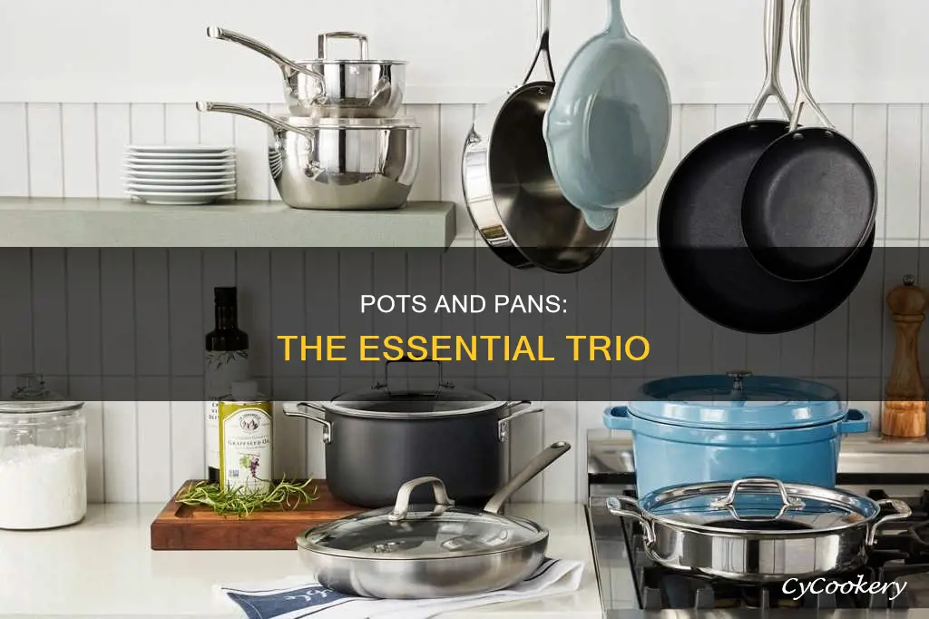 what are the essential pots and pans