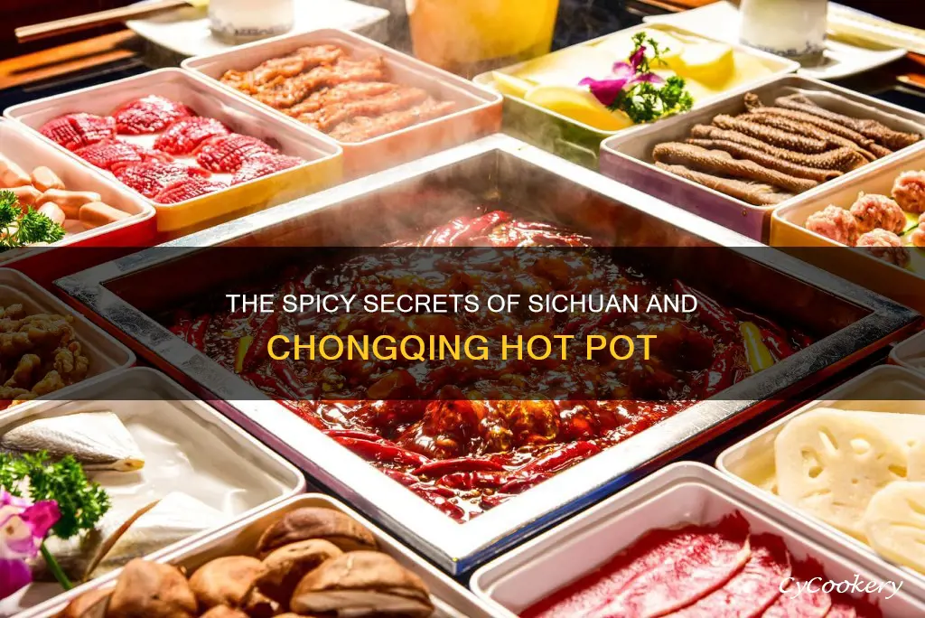 what are the feature of sichuan and chongqing hot pot