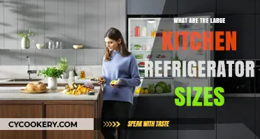 Choosing the Right Large Kitchen Refrigerator Size for Your Home