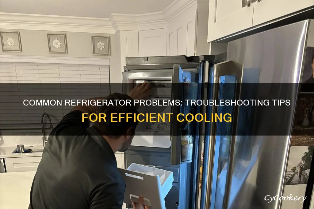 what are the problems common refrigerator problems