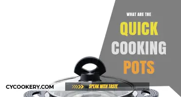 Quick Cooking Pots: Efficient Kitchen Tools for Faster Meal Prep