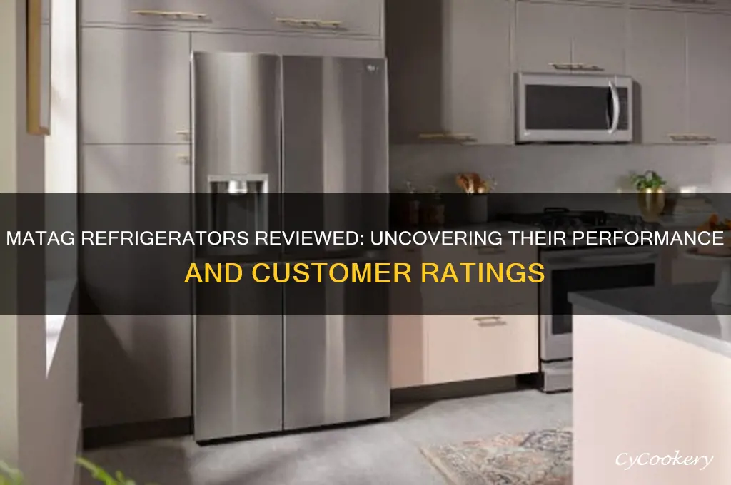 what are the ratings for matag refrigerators