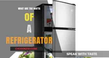 Understanding Refrigerator Wattage: A Guide to Energy Consumption