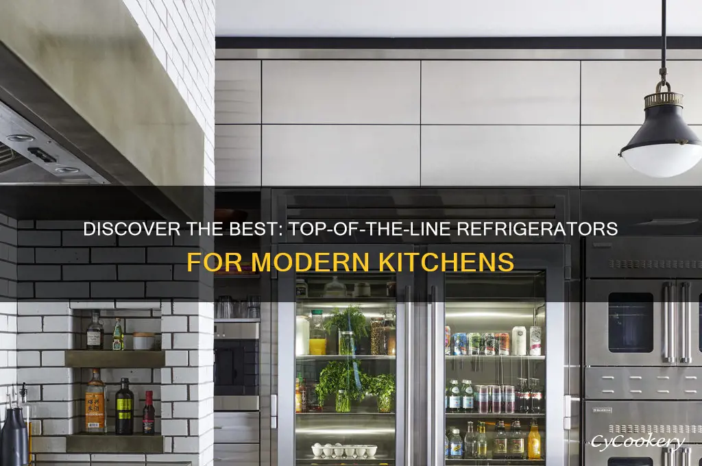 what are top of the line refrigerators