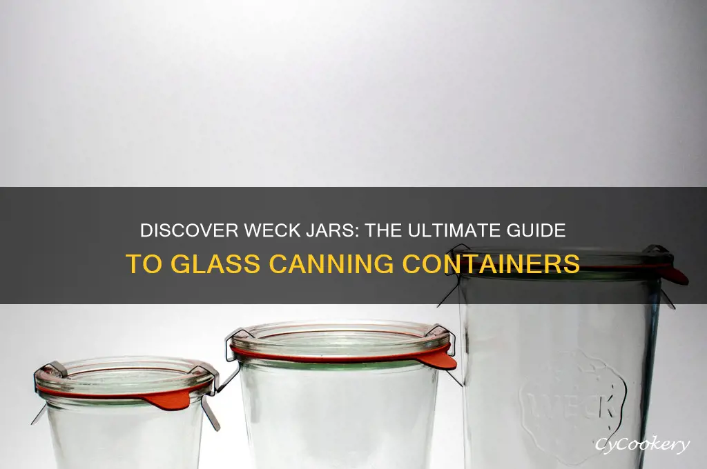 what are weck jars
