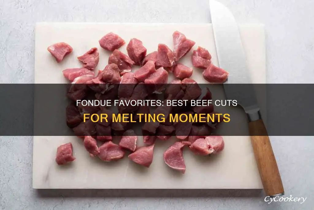 what beef cut is fondue