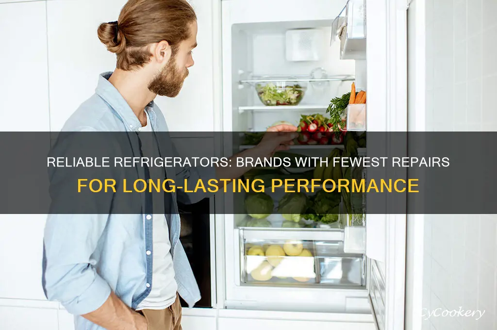 what brand refrigerator has the least repairs