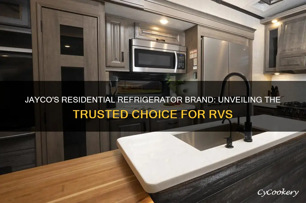 what brand residential refrigerator does jayco use