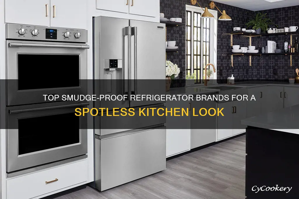 what brands of refrigerator offer smudge proof