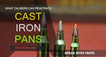 Cast Iron Penetration: Which Calibers Can Pierce Through?