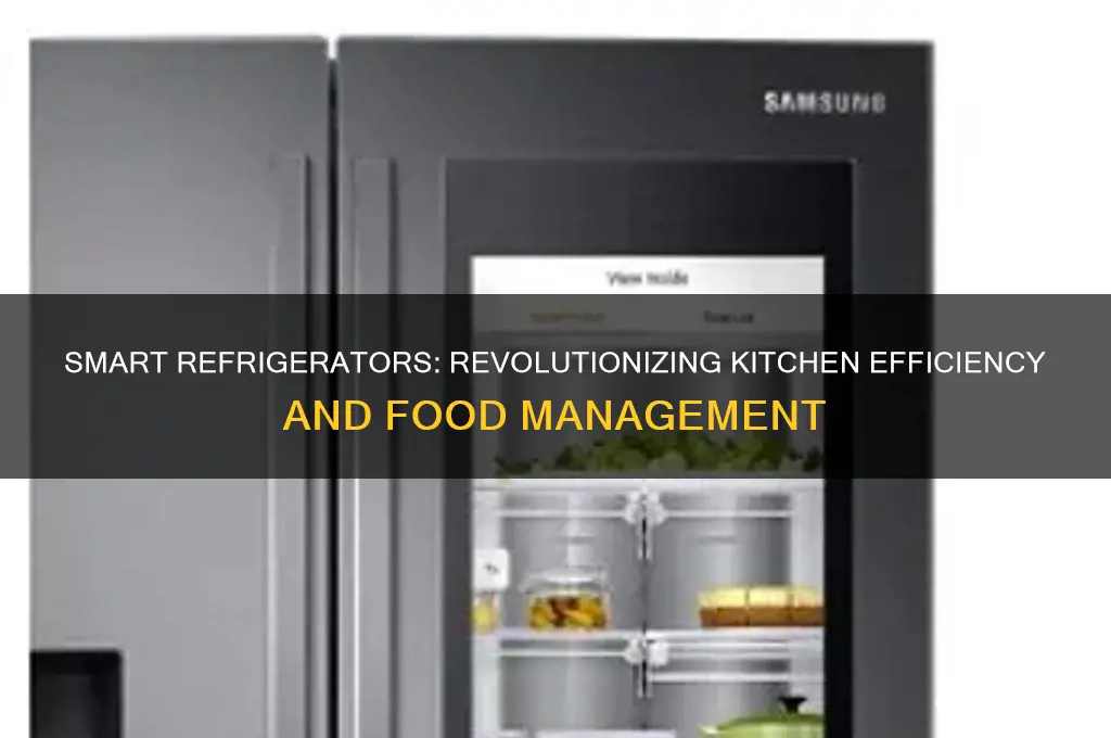 what can a smart refrigerator do