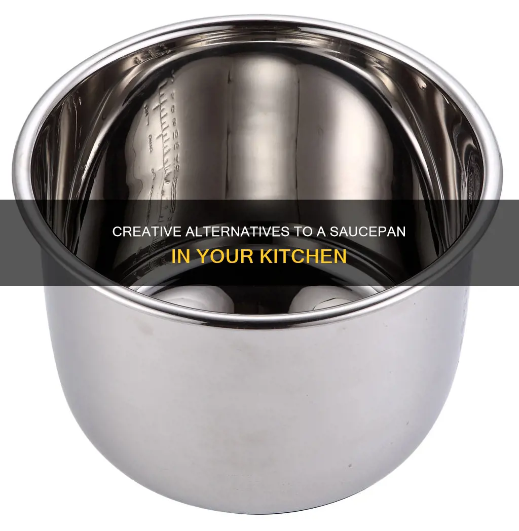 what can be used instead of a sauce pan