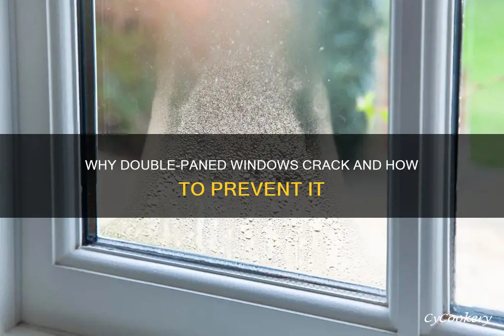 what can cause cracks in double paned windows