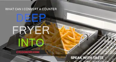 Creative Conversions: Transforming Your Counter Deep Fryer