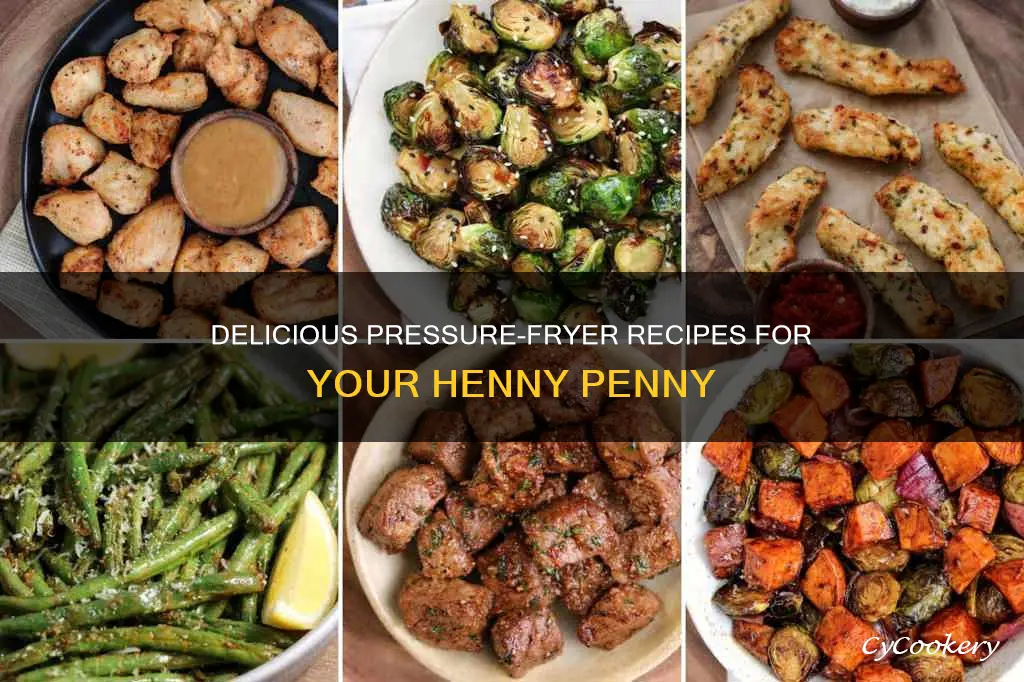 what can i cook in a henny penny pressure fryer