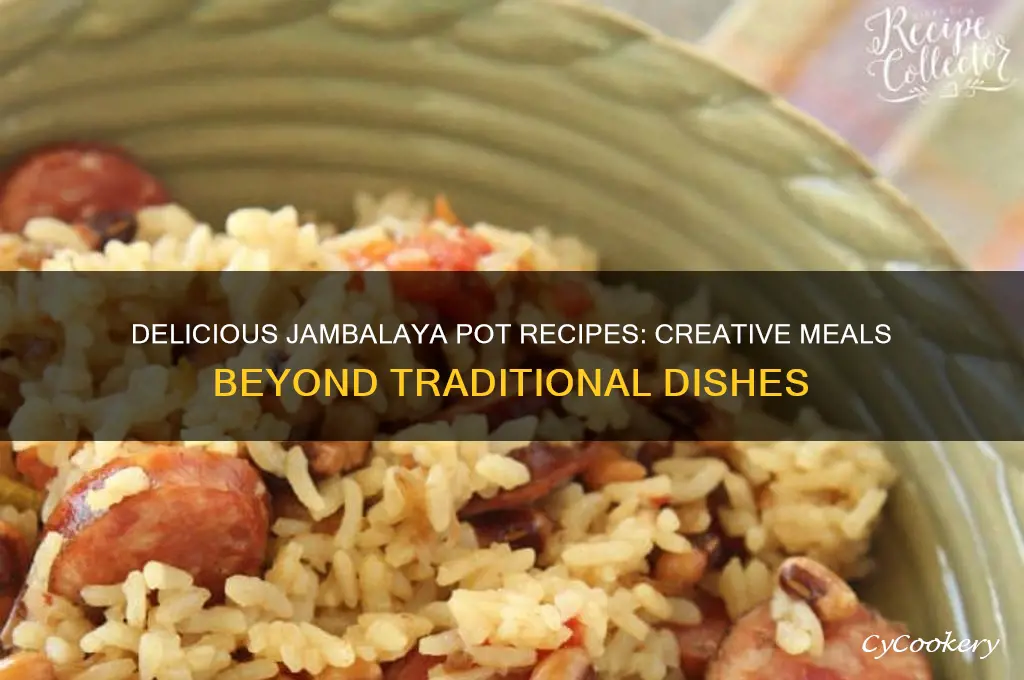 what can I cook in a jambalaya pot