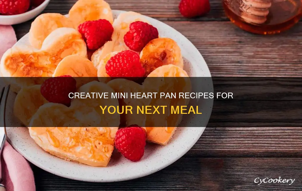 what can I cook in a mini heart pan
