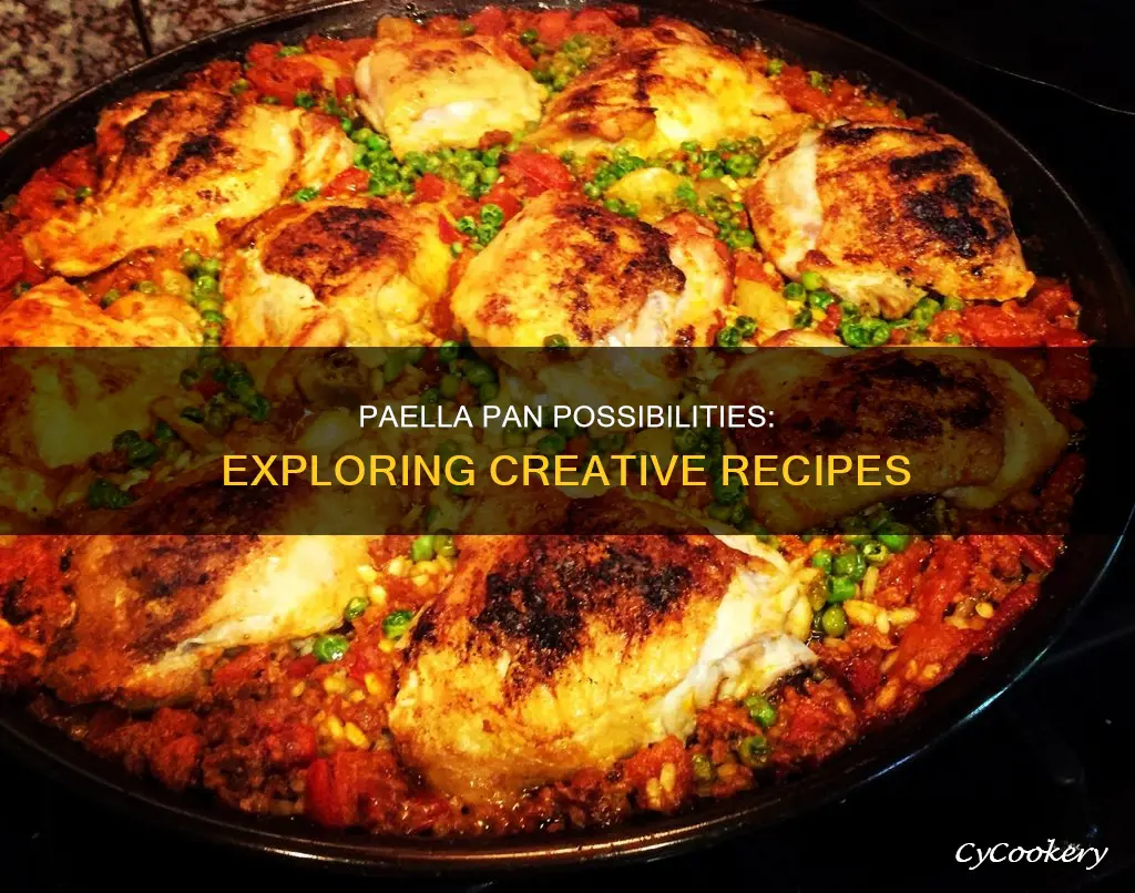 what can I cook in a paella pan