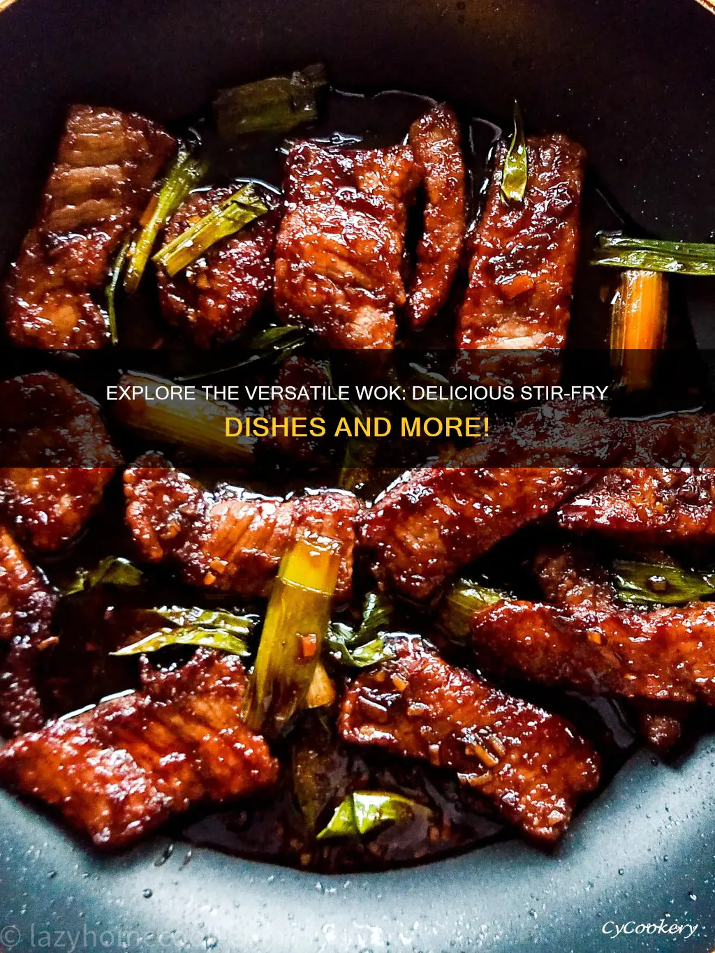 what can I cook in a wok pan