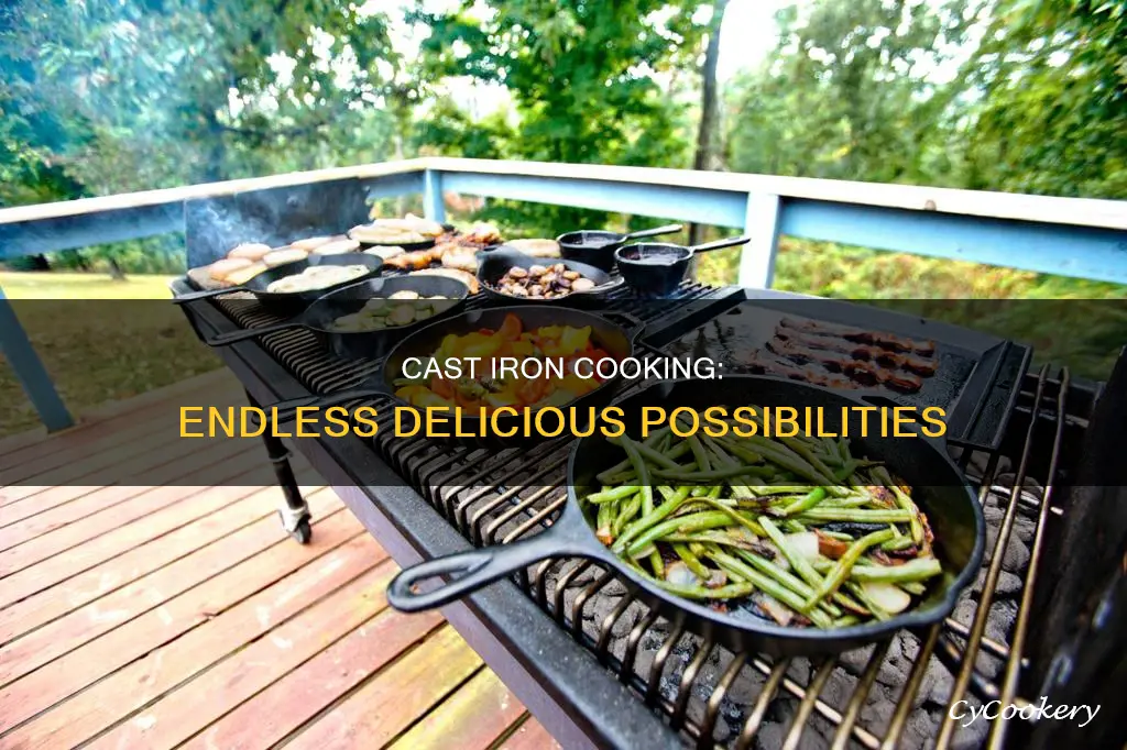what can I cook in cast iron pan