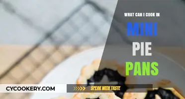 Creative Mini Pie Pans: Delicious Treats and Meals
