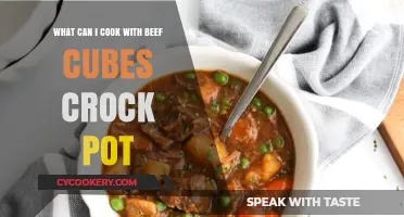 Delicious Crock Pot Beef Cube Recipes: Easy Slow-Cooked Meals