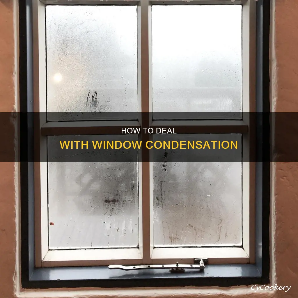 what can I do about water between double pane windows