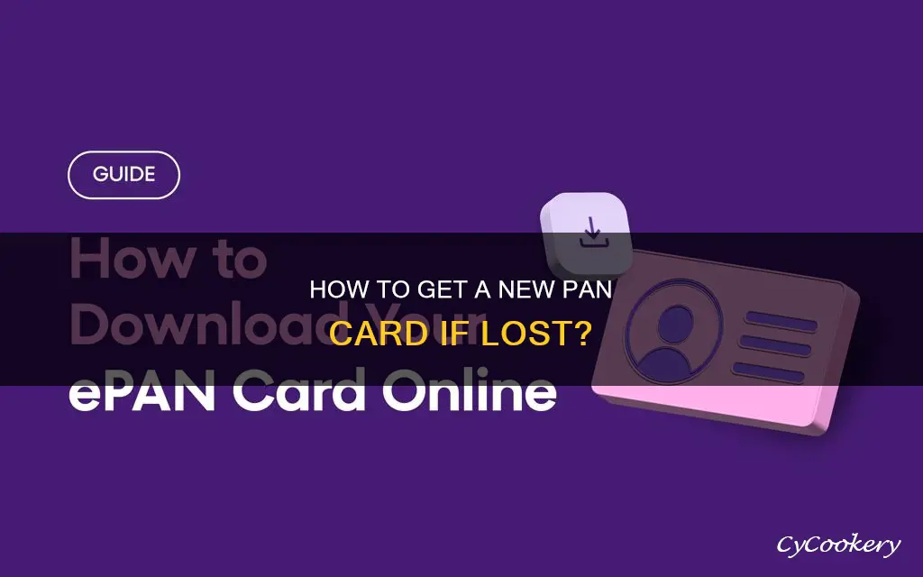 what can I do if pan card is lost
