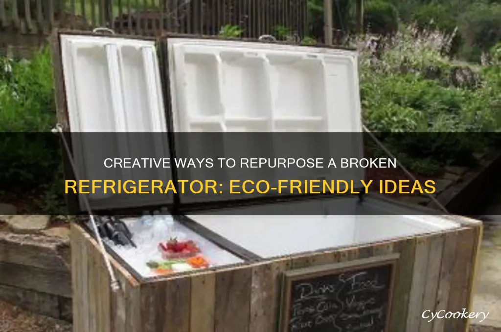 what can i do with a broken refrigerator