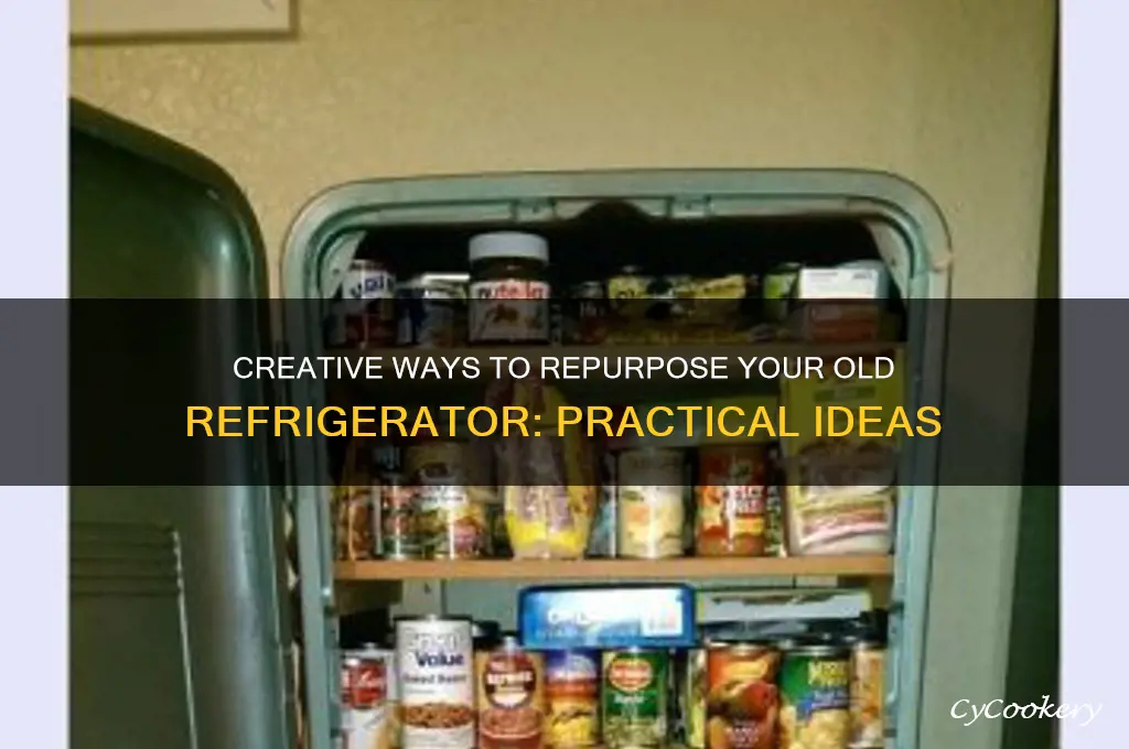 what can i do with an old refrigerator