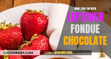 Creative Uses for Leftover Fondue Chocolate