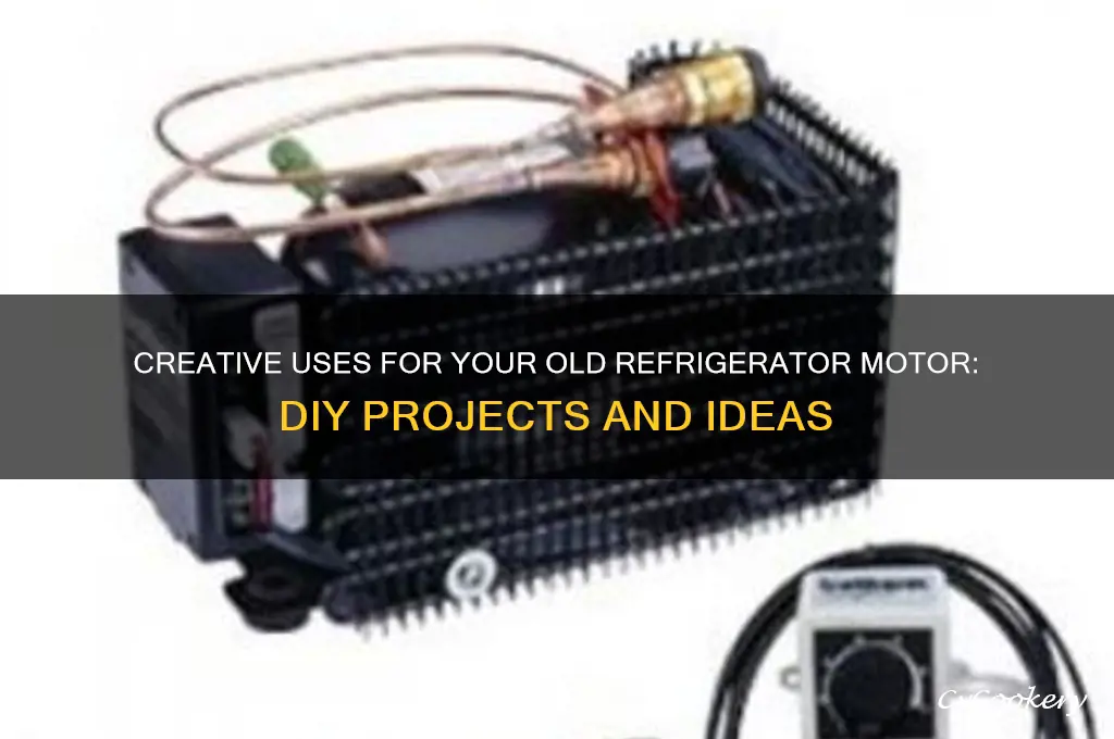 what can i do with refrigerator motor