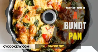 Bundt Pan Creations: Delicious Desserts and More