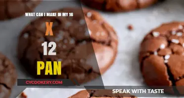 Explore the Versatile 16 x 12 Pan: Endless Delicious Possibilities