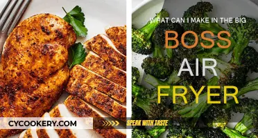 Big Boss Air Fryer: Healthy, Tasty Creations