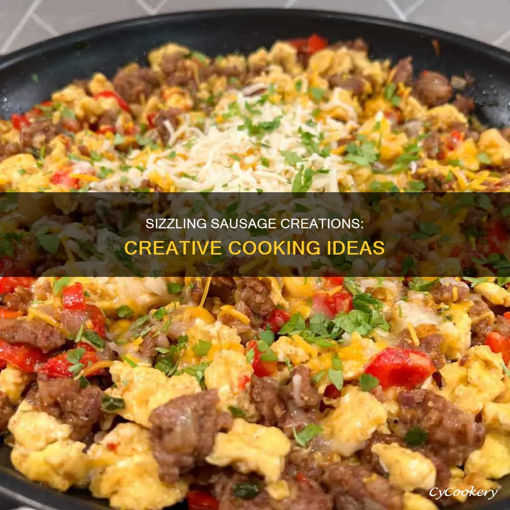 what can I make with pan sausage