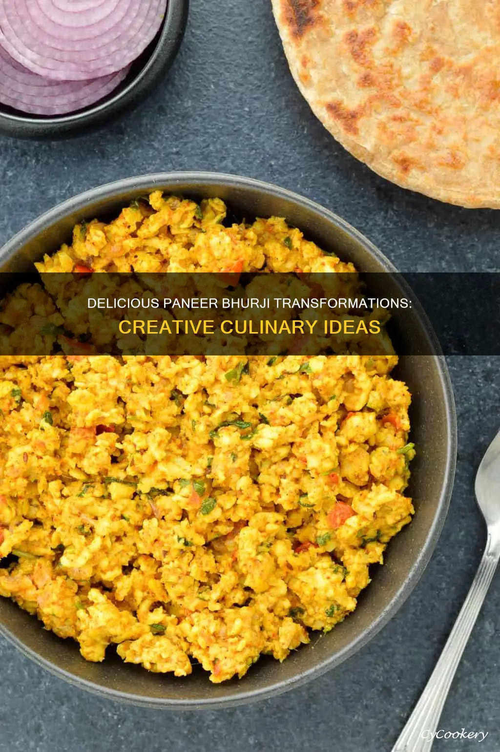 what can I make with paneer bhurji