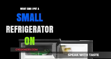 Creative Solutions: Best Surfaces to Place Your Small Refrigerator On