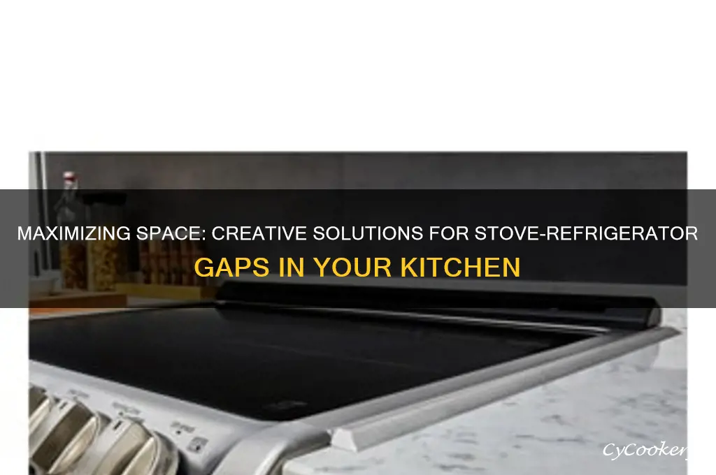 what can i put between stove and refrigerator space